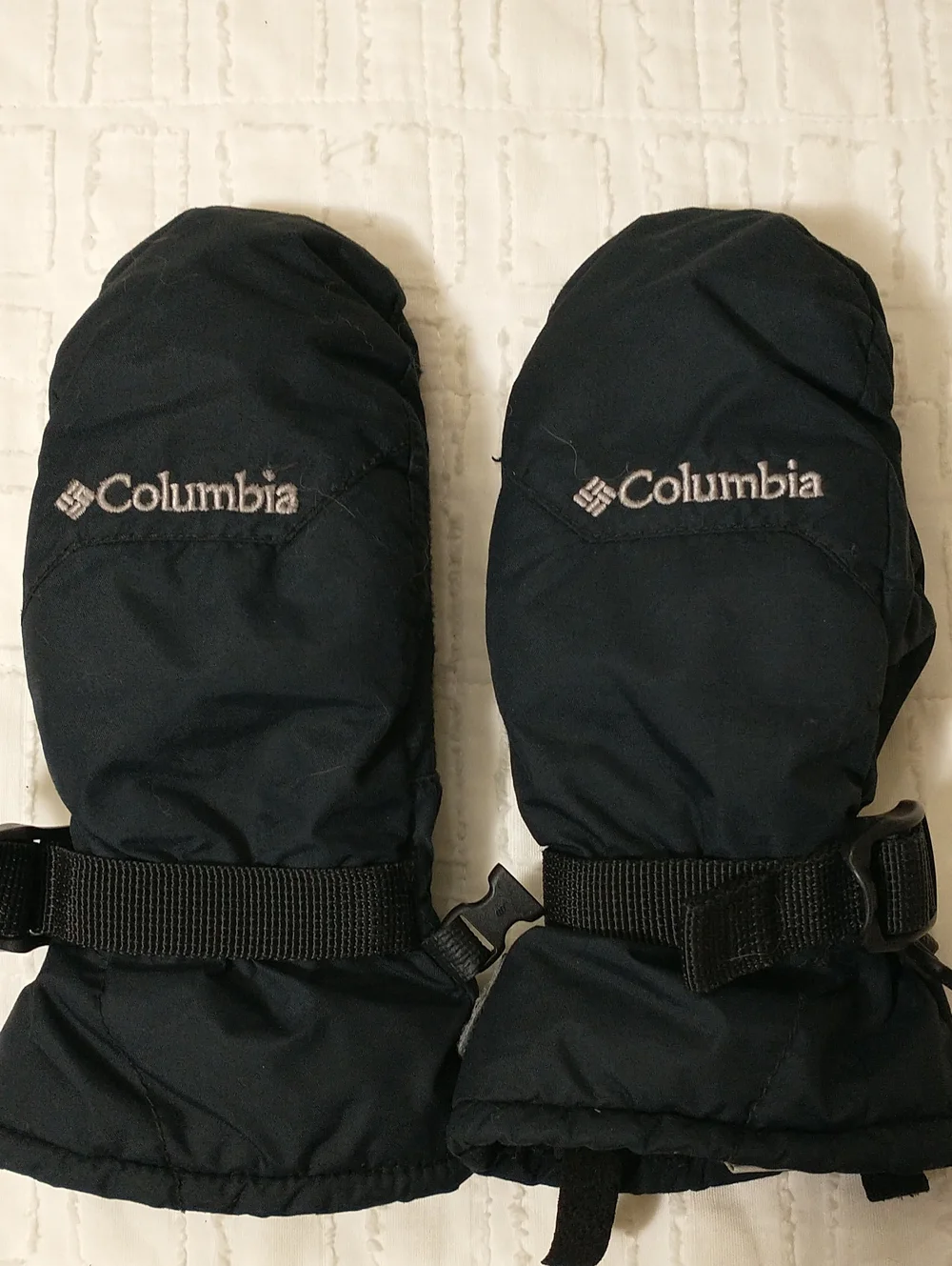 Columbia Omni Heat Black Youth Mittens, Size Small, Winter Outdoors